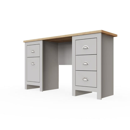 Lisbon 5 Drawer Desk