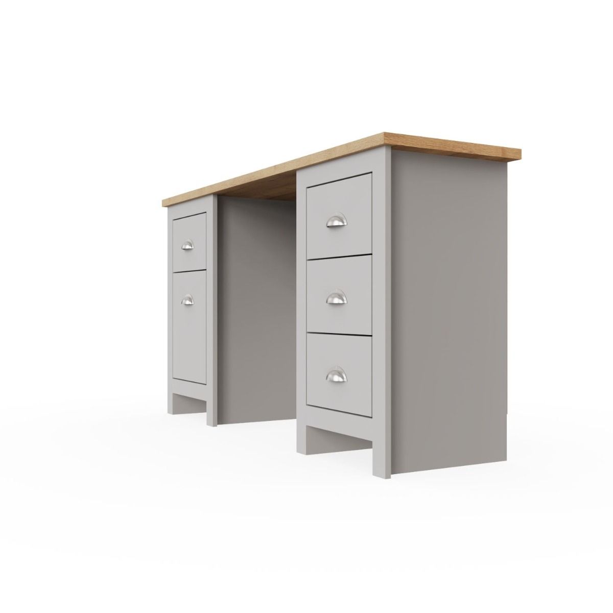 Lisbon 5 Drawer Desk