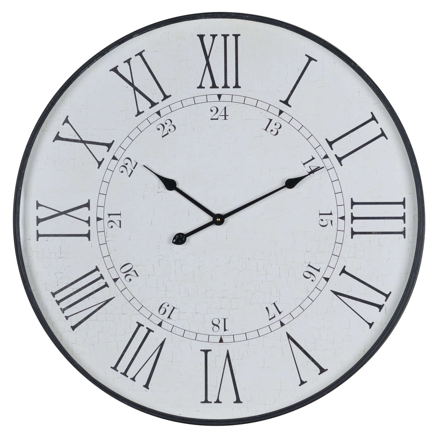 Large Embossed Station Clock