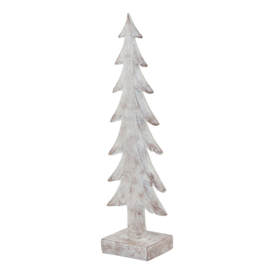 Large Snowy Forest Tree Sculpture