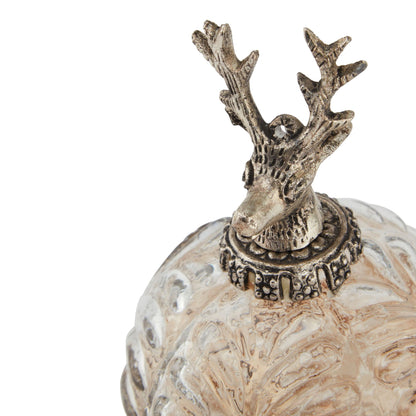 Coffee Ombre Collection Stag Bauble