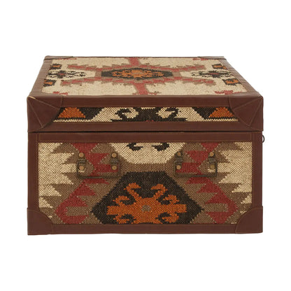 Aztec Multi Print Coffee Table Trunk