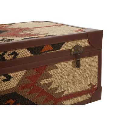 Aztec Multi Print Coffee Table Trunk