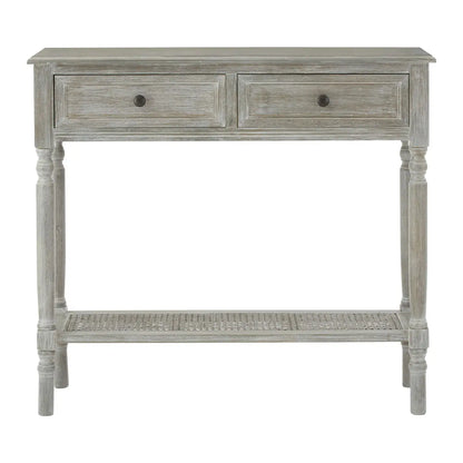 Heritage Two Drawer Rectangular Console Table