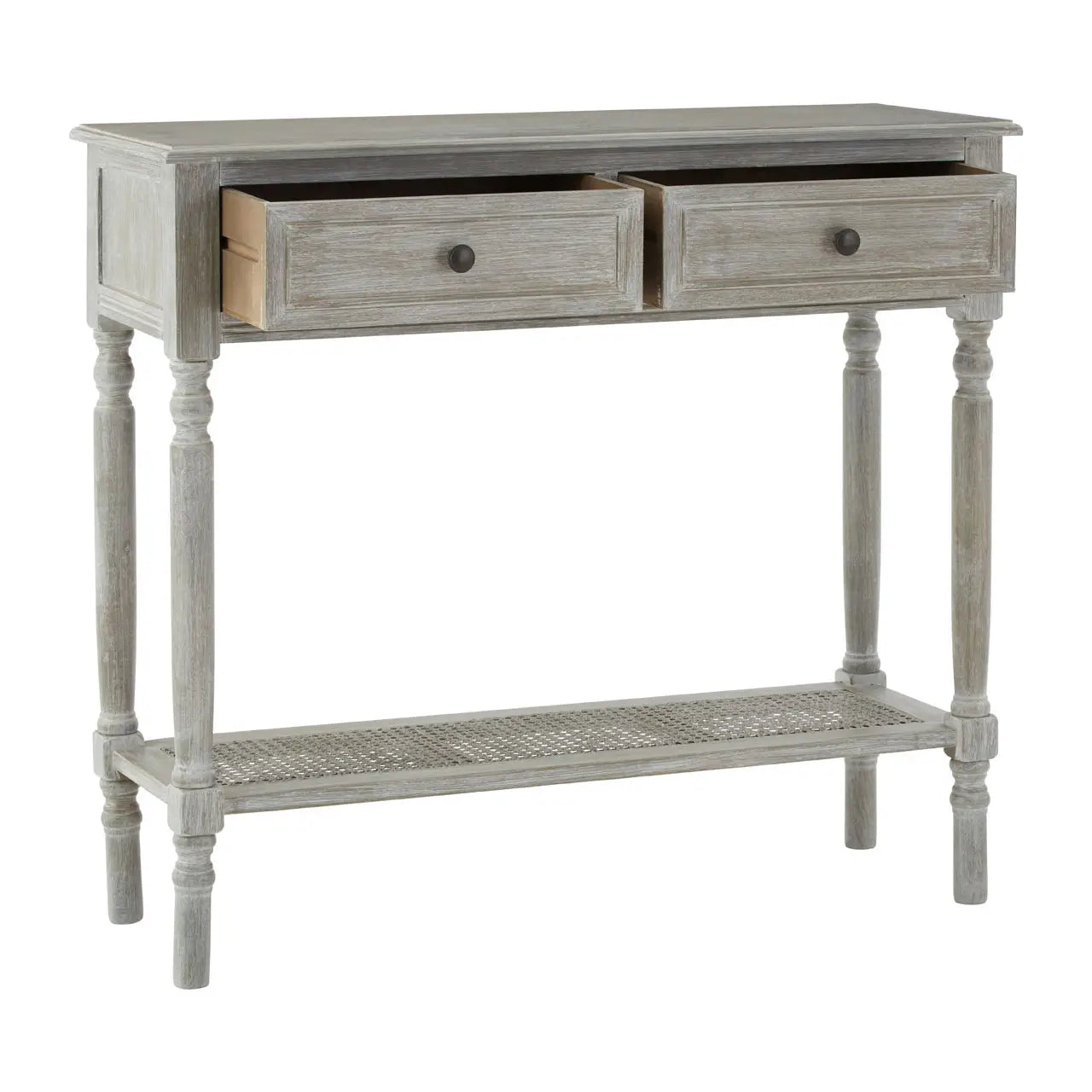 Heritage Two Drawer Rectangular Console Table