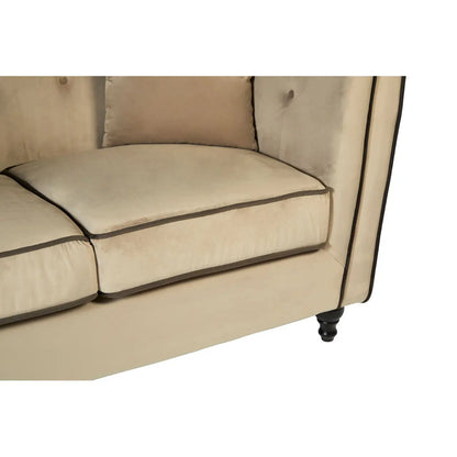 Ferris Mink Velvet 2 Seat Sofa