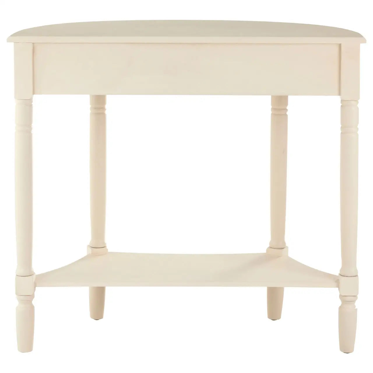 Heritage One Drawer Antique White Console Table