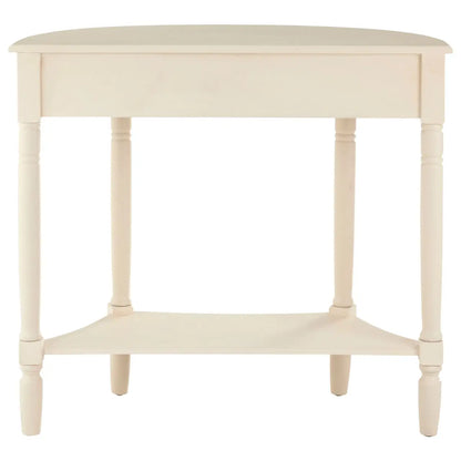 Heritage One Drawer Antique White Console Table