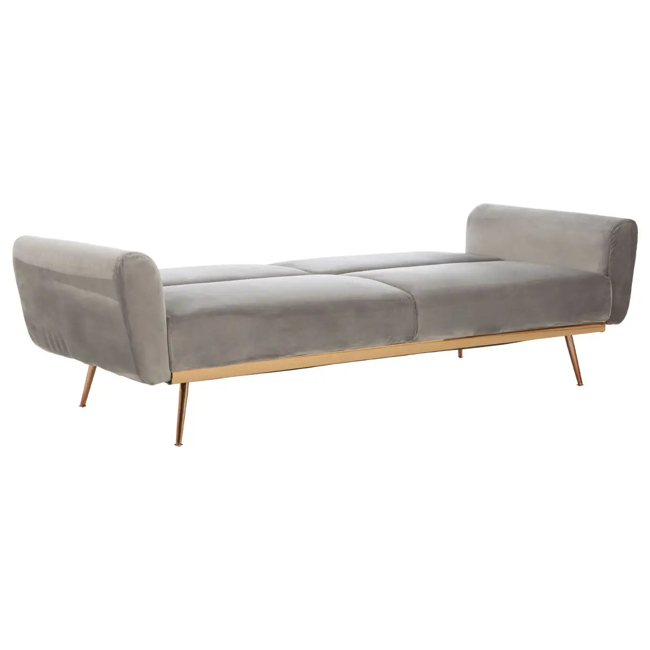 Hatton Grey Velvet Sofa Bed