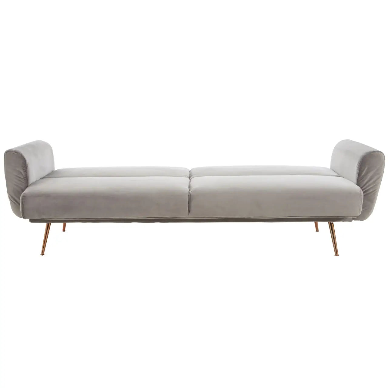 Hatton Grey Velvet Sofa Bed