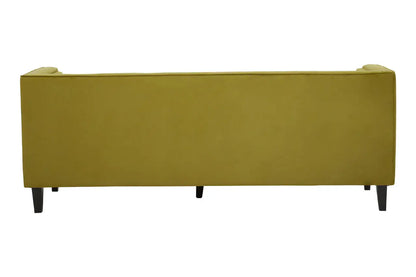 Helia Olive Velvet Sofa