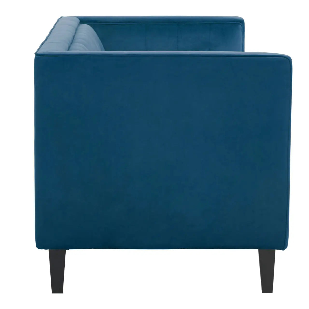 Helia Blue Velvet Sofa