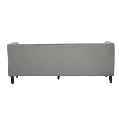 Helia Grey Velvet Sofa