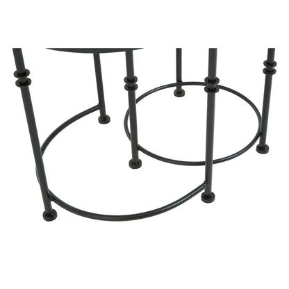 Arcana Set Of 2 Round Side Tables.