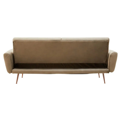 Hatton Mink Velvet Sofa Bed