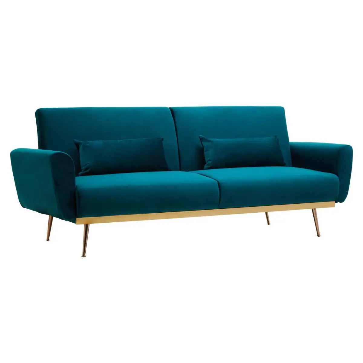 Hatton Green Velvet Sofa Bed