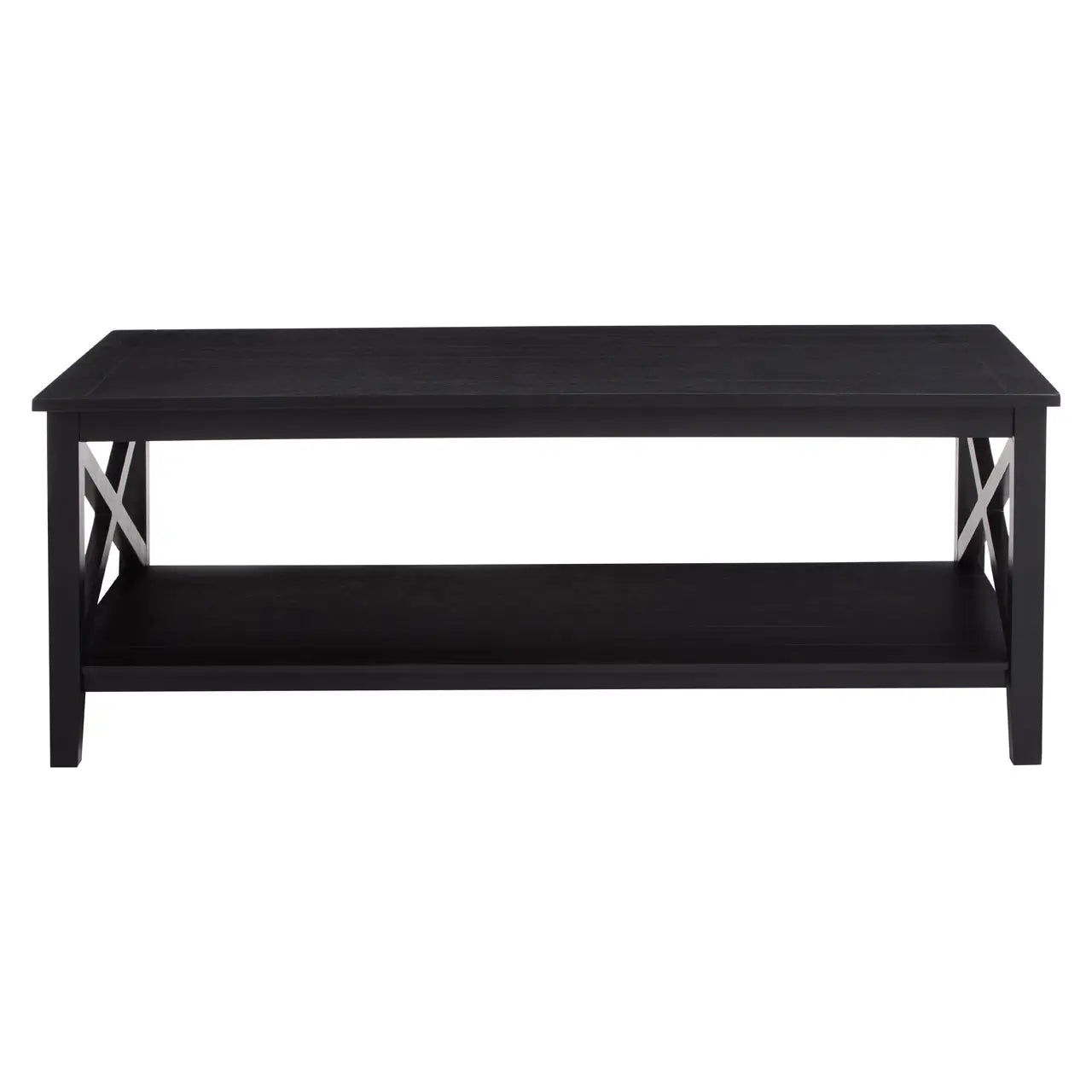 Heritage Black Wood Coffee Table