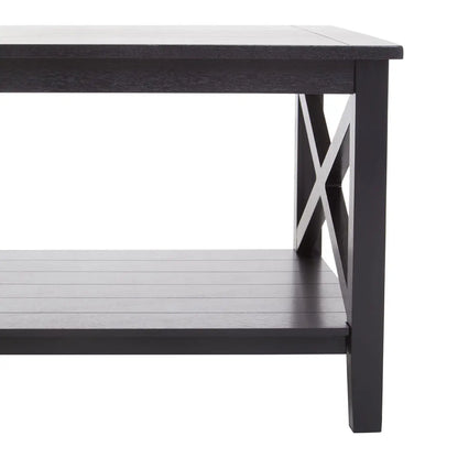 Heritage Black Wood Coffee Table