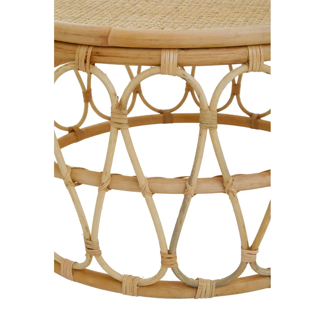 Mataram Rattan Round Coffee Table