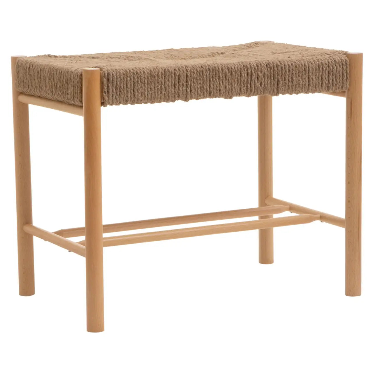 Bandar Natural Rope Weave Small Bench