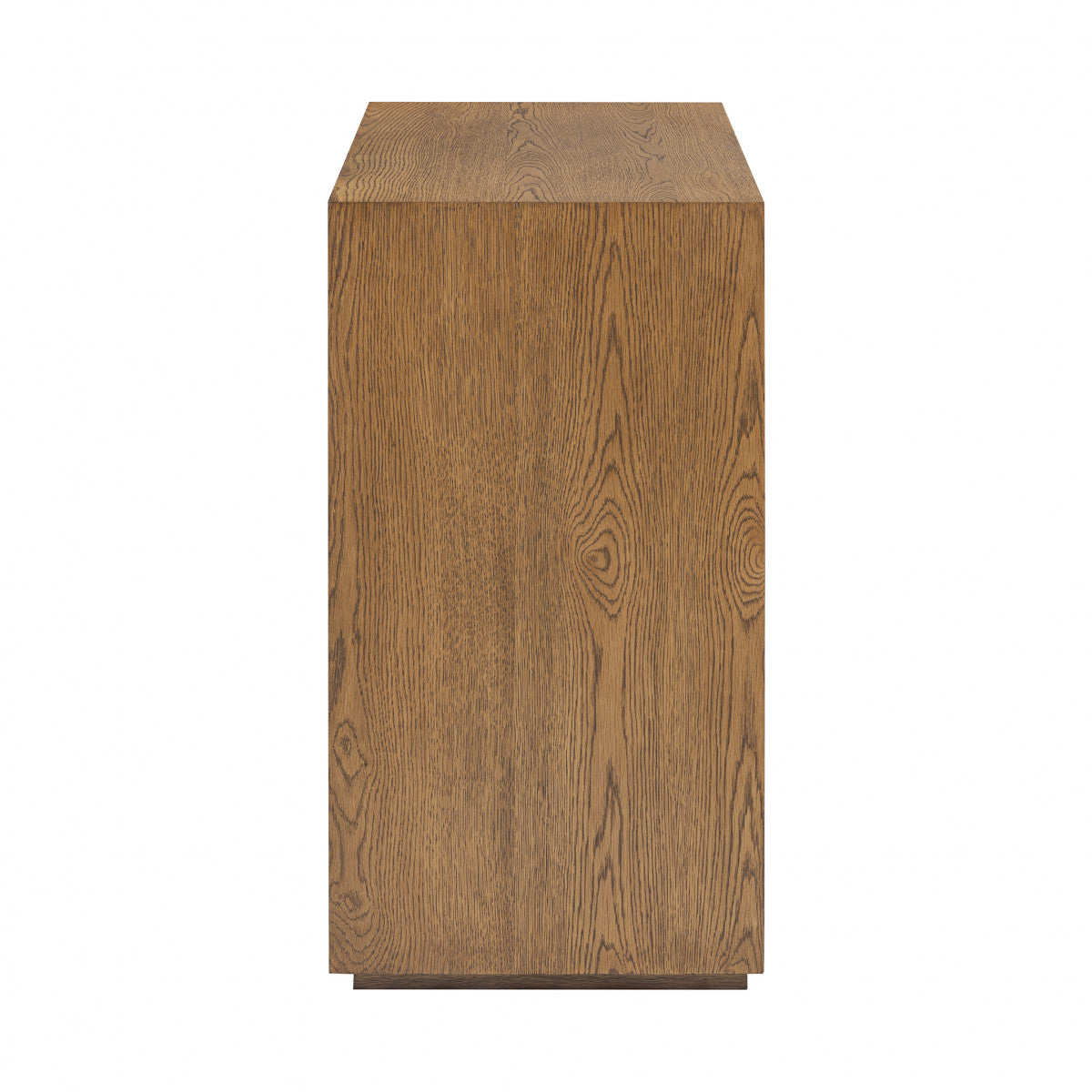 Evie Ribbed Walnut Chest of Drawers