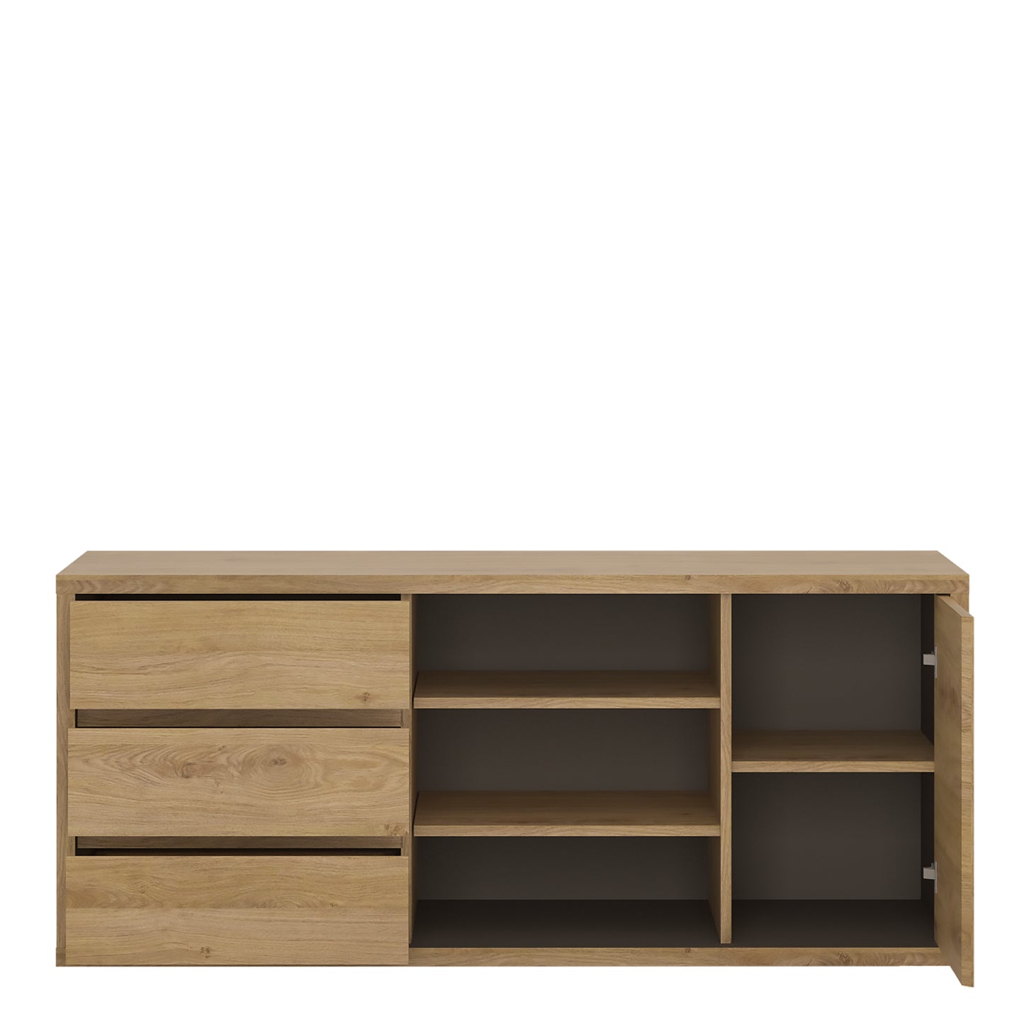 Shetland 1 Door 3 Drawer TV Cabinet