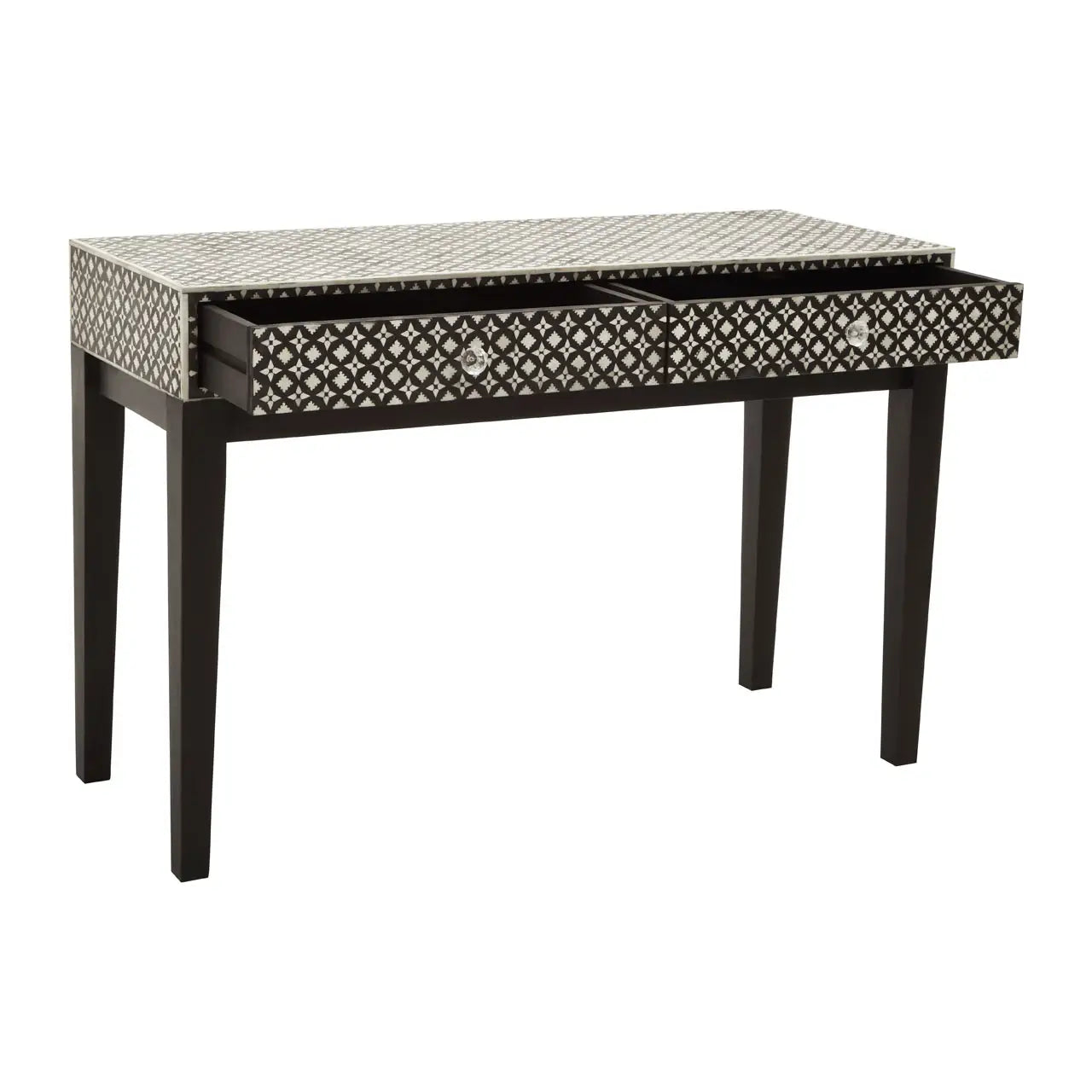 Boho Mother Of Pearl Console Table