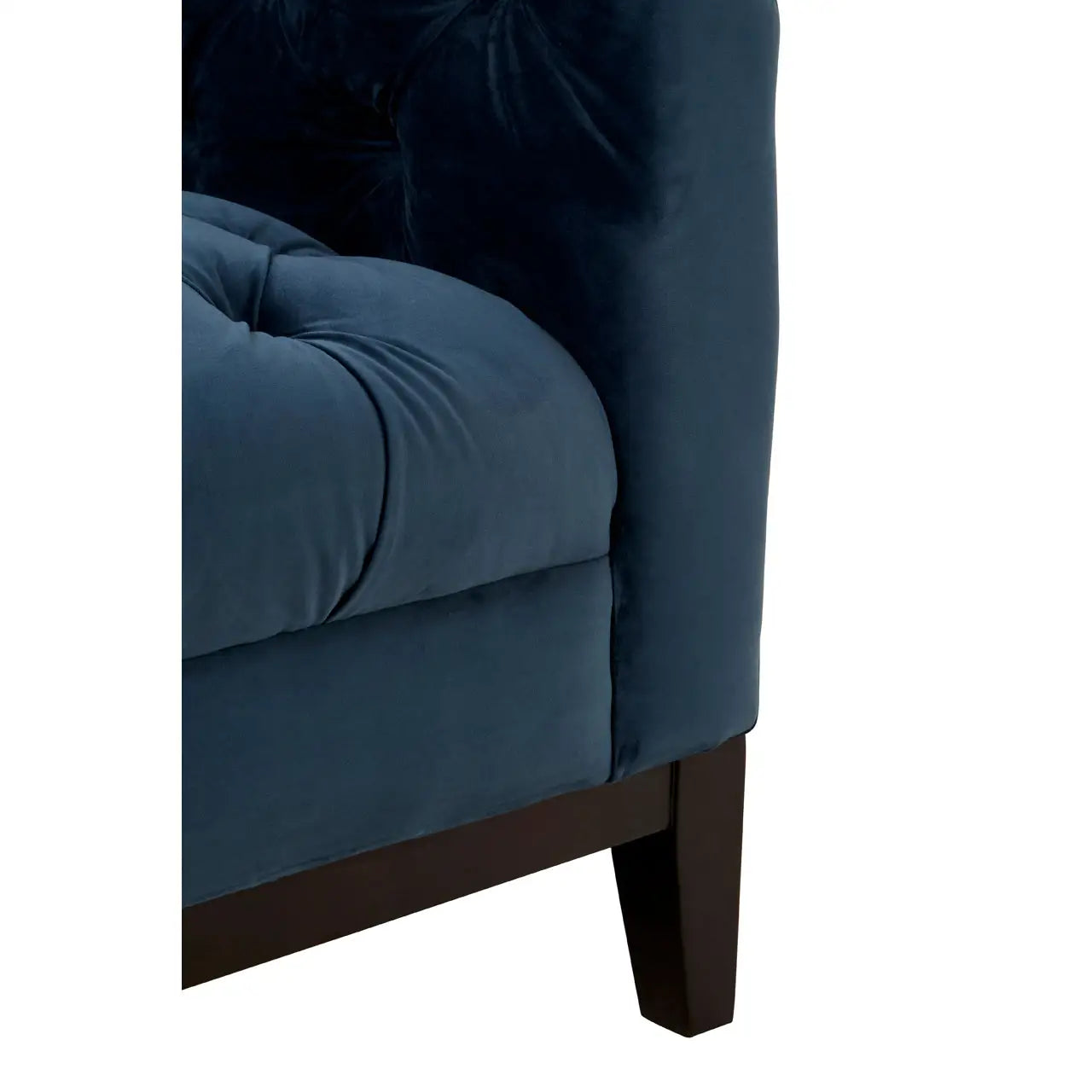 Sasha 2 Seater Midnight Velvet Sofa