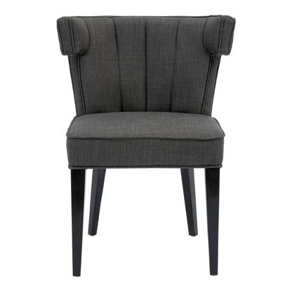 Oria Grey Polyester Dining Chair