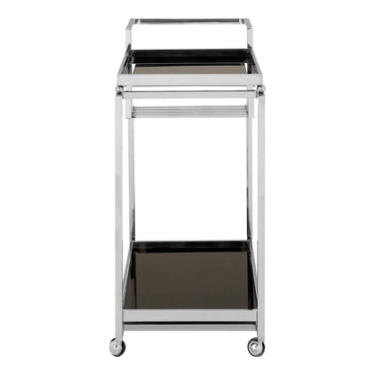 Novo 3 Tier Trolley with Silver Finish Frame