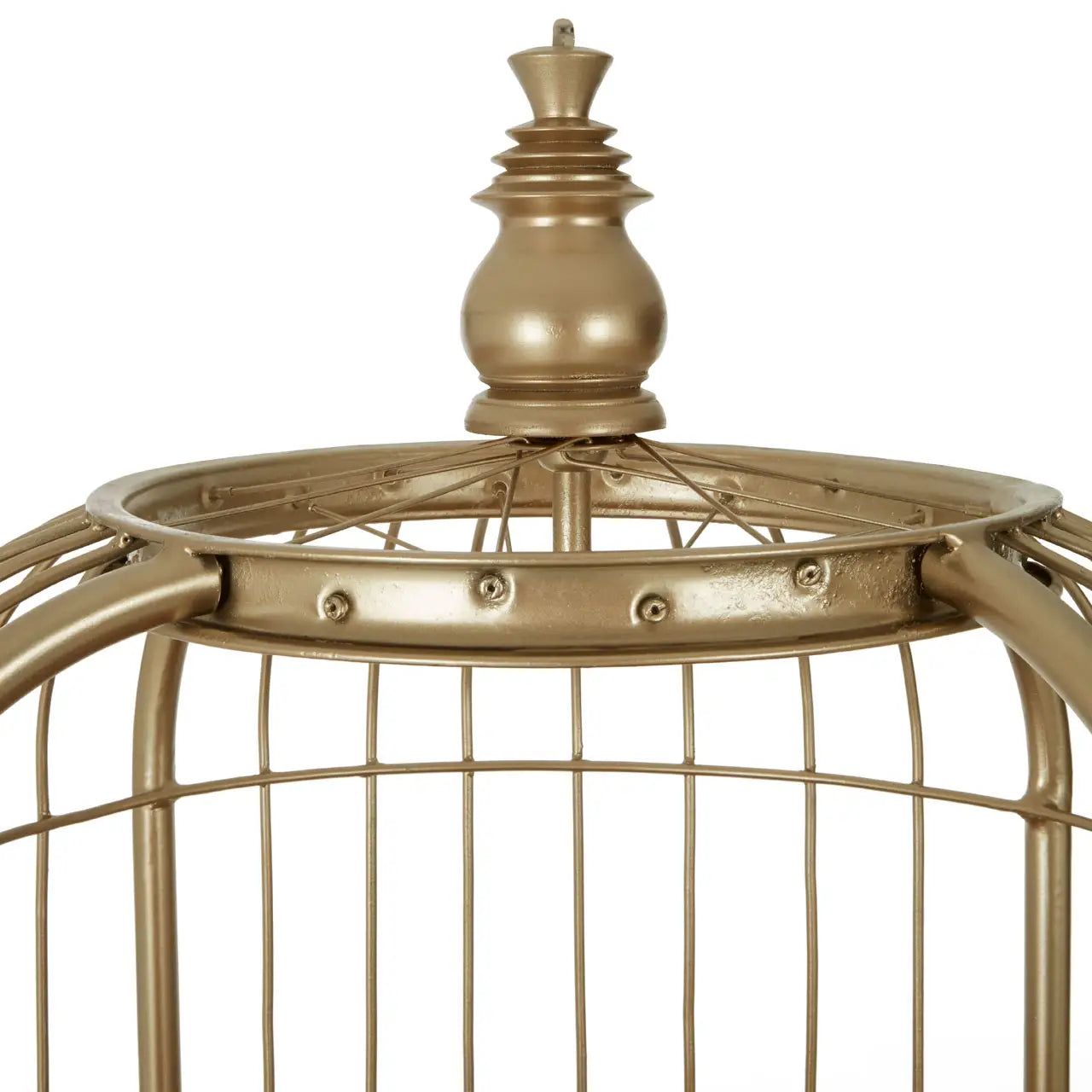 Mantis 3 Tier Champagne Gold Birdcage Unit