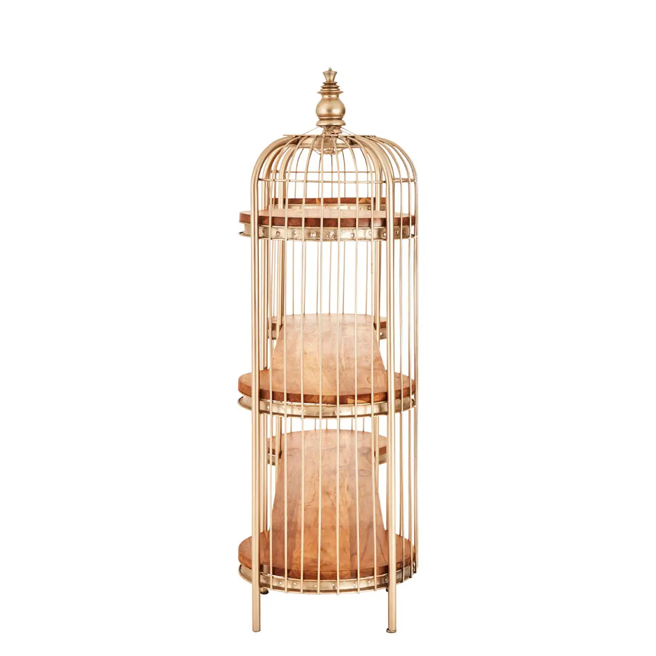 Mantis Champagne Gold Finish Birdcage Unit