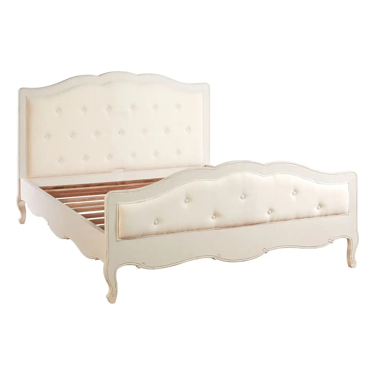 Loire White Kingsize Bed