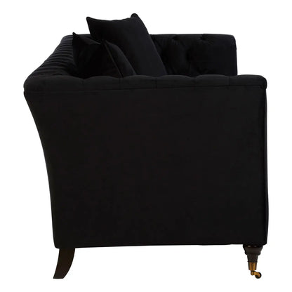 Sabrina 3 Seat Onyx Sofa