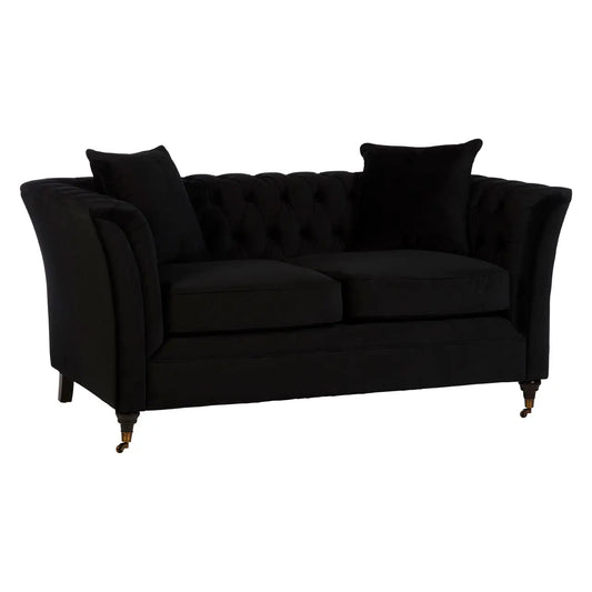 Sabrina 2 Seat Onyx Sofa