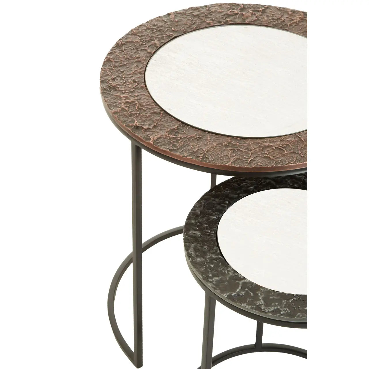 Akola Set Of 2 Round Nesting Tables