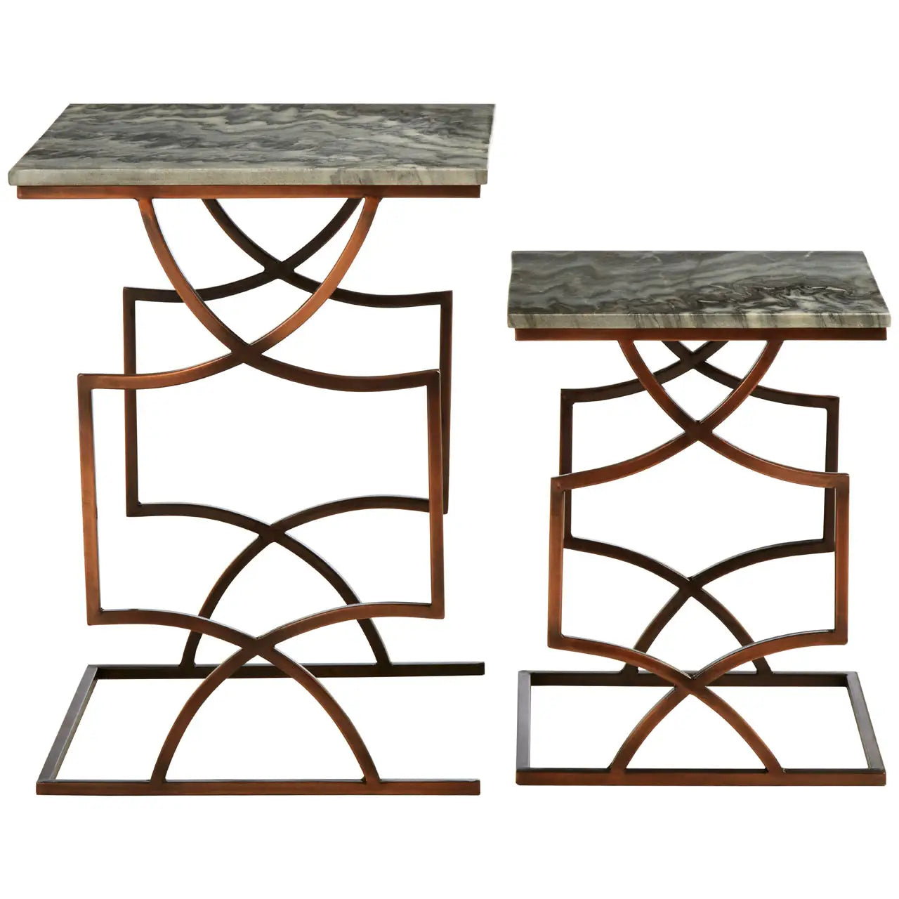 Templar Set Of 2 Square Side Tables