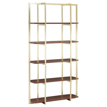 Villi Walnut Wood Shelf Unit