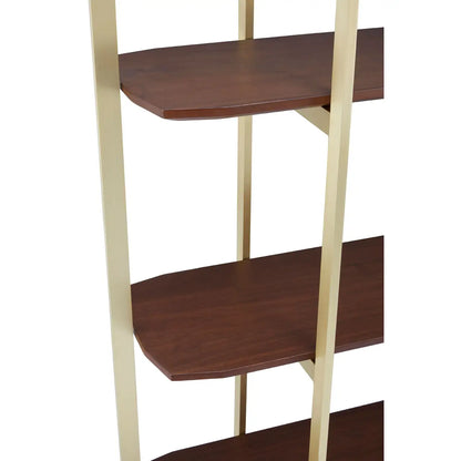 Villi Walnut Wood Shelf Unit