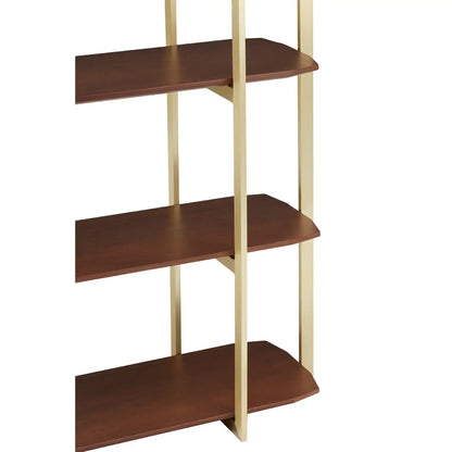 Villi Walnut Wood Shelf Unit