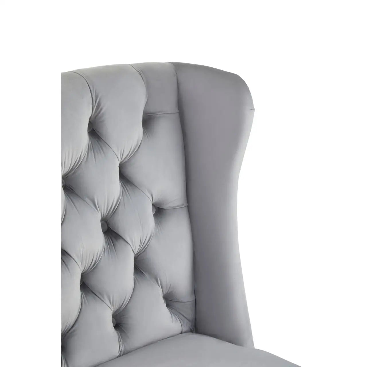 Kensington Townhouse Grey Velvet Dining Chair