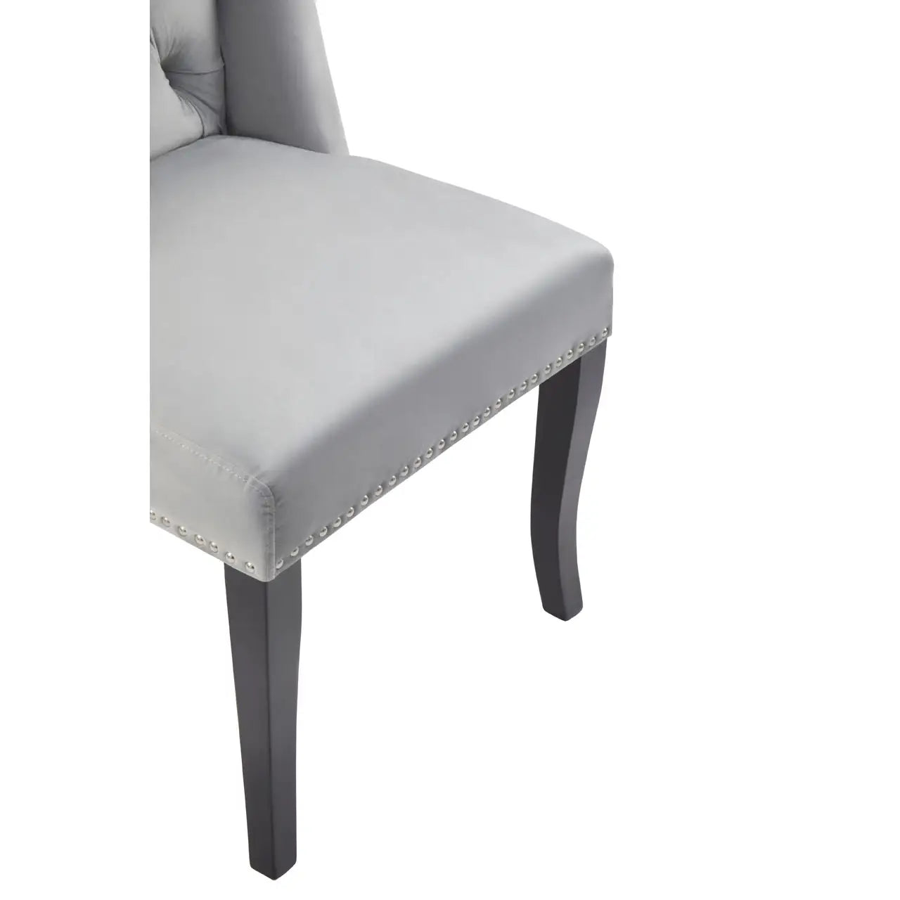 Kensington Townhouse Grey Velvet Dining Chair