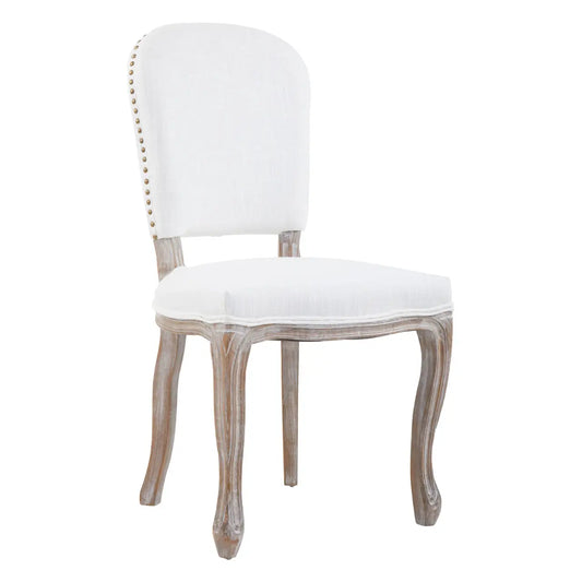 Kensington Townhouse White Winged Dining Chair