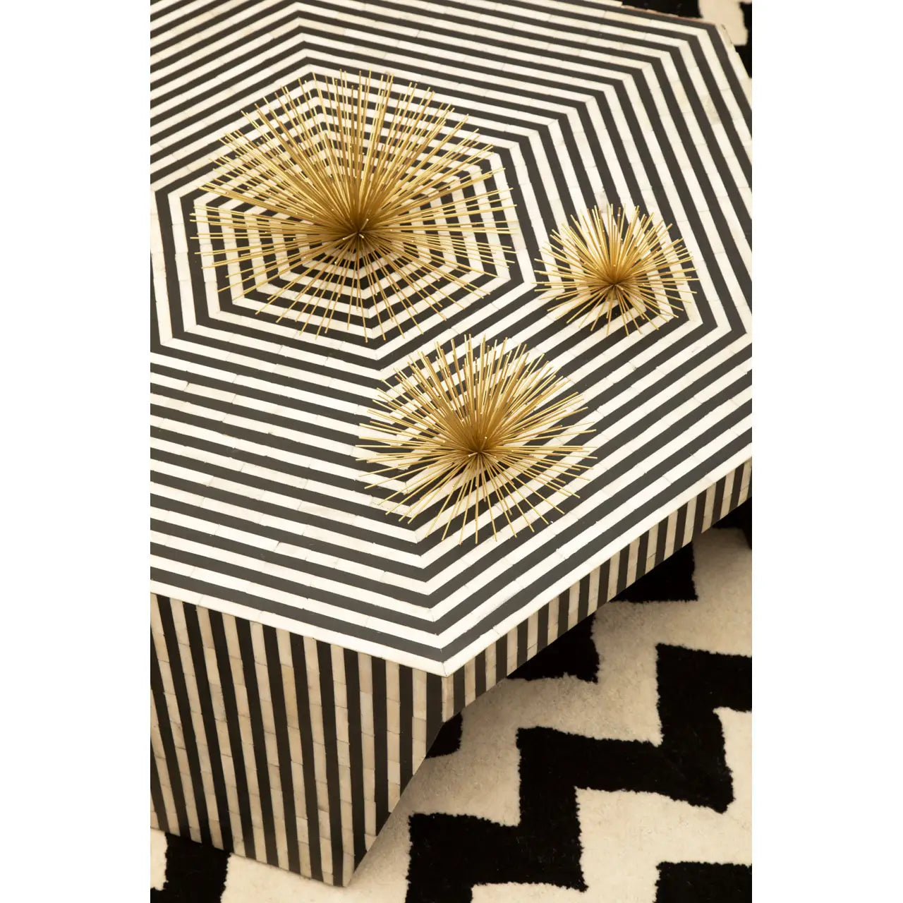 Fusion Striped Coffee Table