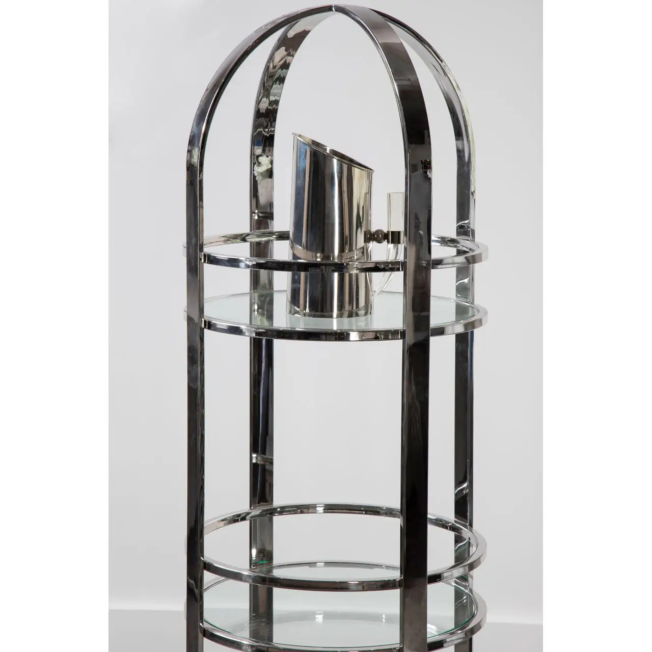 Piermount Silver Finish Cart