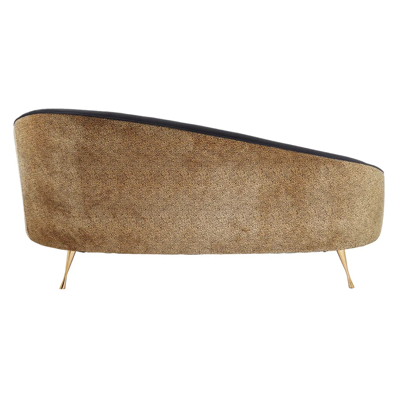 Manhattan Leopard Print Chaise Longue