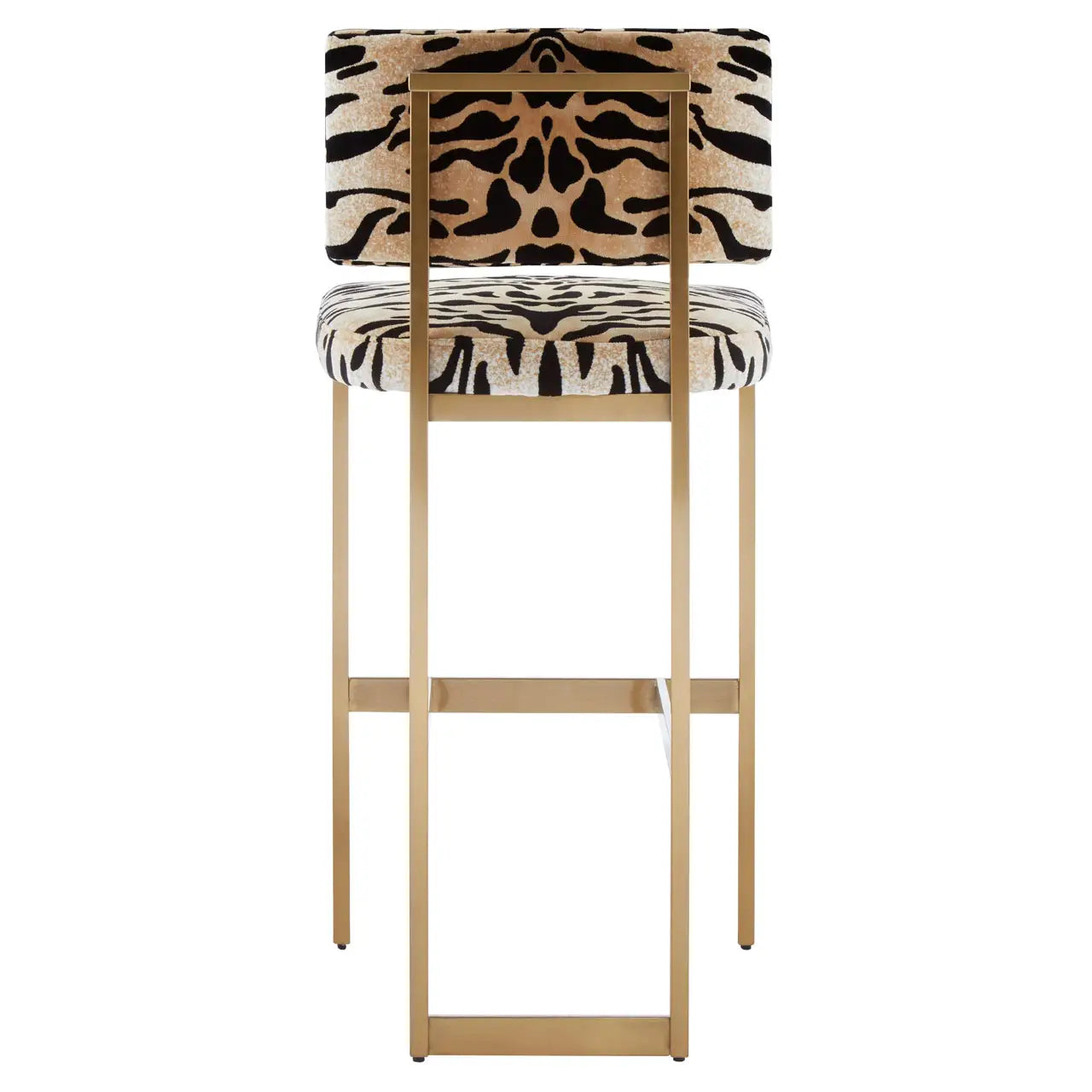 Manhattan Tiger Print Bar Stool