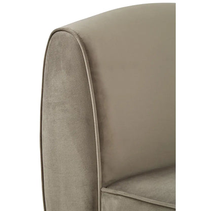 Batix Grey Left Arm Chaise Longue