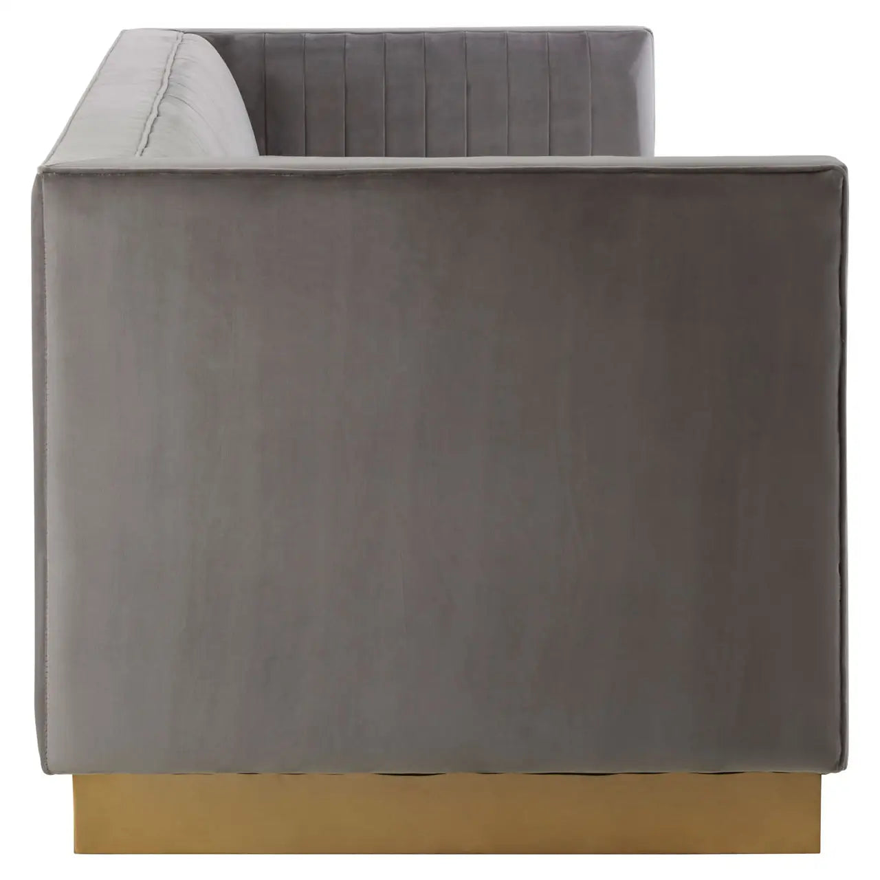 Opal 3 Seat Grey Sofa