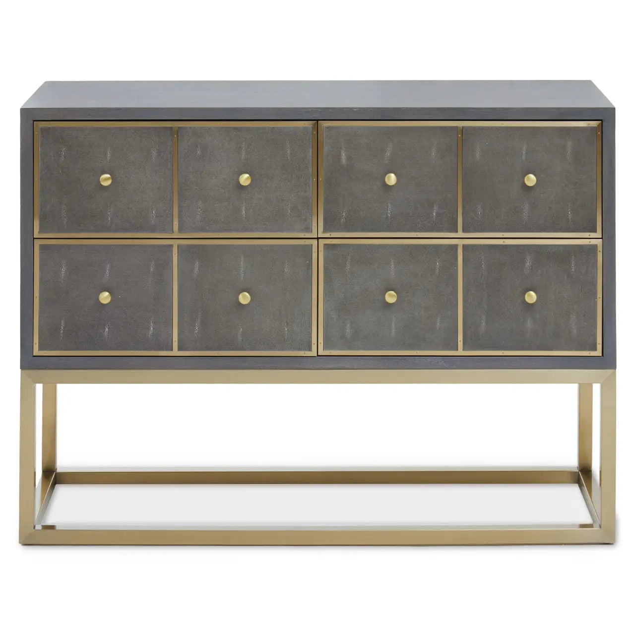 Deskey Four Drawer Console Table